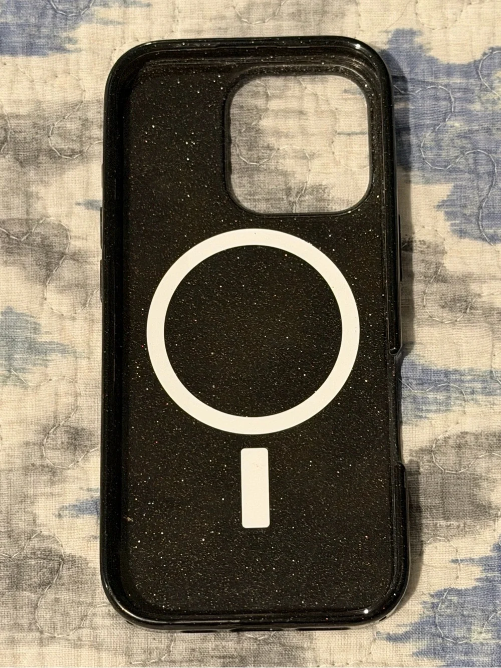 OtterBox black glitter